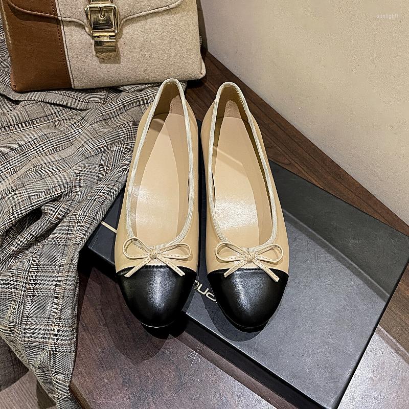 Dress Shoes 2023 Four Seasons Women's Shallow Mouth Color Matching Flat Bowknot Soft Leather Bottom Commuter, Khaki
Dress Shoes 2023 Four Seasons Women's Shallow Mouth Color Matching Flat Bowknot Soft Leather Bottom Commuter, Khaki