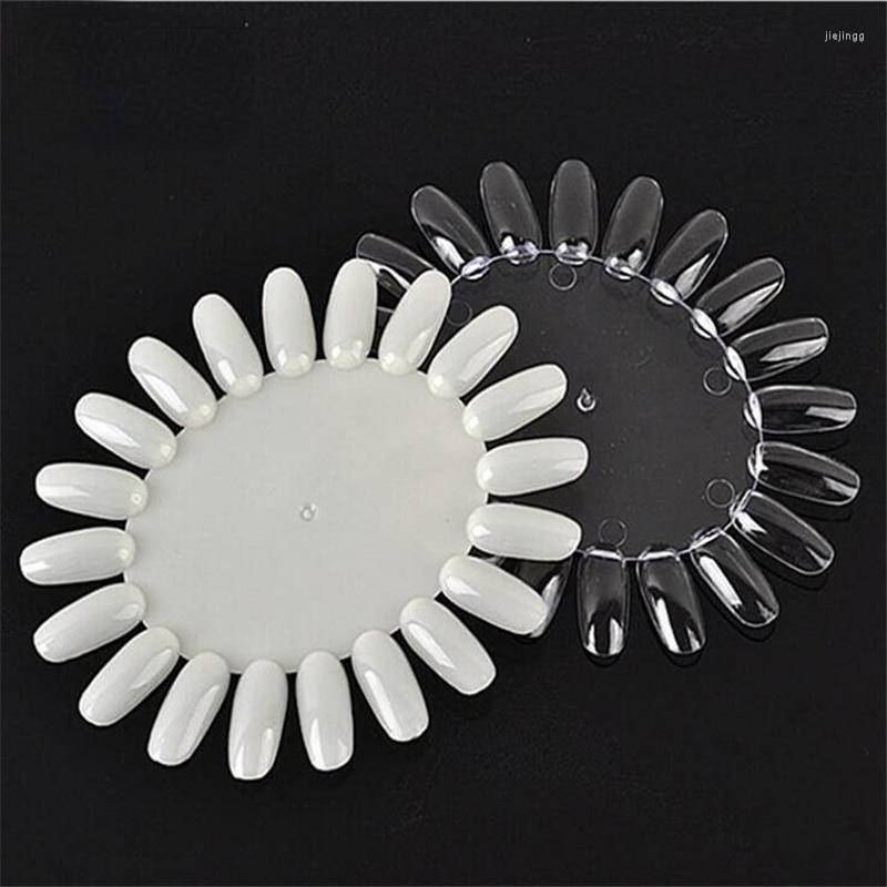 False Nails Clear Natural Nail Art Display Tips Oval Wheel Swatch Polish Stand Practice Acrylic Palette Manicure Accessories Tool, Transparent
False Nails Clear Natural Nail Art Display Tips Oval Wheel Swatch Polish Stand Practice Acrylic Palette Manicure Accessories Tool, Transparent