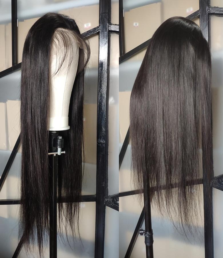 13x4 Lace Front Human Hair Wigs 150 180 Density Middle Ratio Pre Plucked With Baby Hair Brazilian Straight Remy Lace Front Wig9732080, Natural color
13x4 Lace Front Human Hair Wigs 150 180 Density Middle Ratio Pre Plucked With Baby Hair Brazilian Straight Remy Lace Front Wig9732080, Natural color
