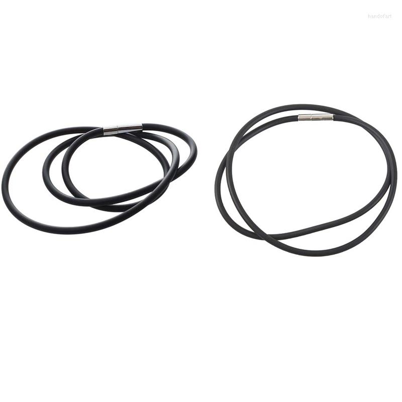 Choker 19.75 Inch M Fashion Rubber Cord Necklace With Stainless Steel Closure - Black & 18
Choker 19.75 Inch M Fashion Rubber Cord Necklace With Stainless Steel Closure - Black & 18