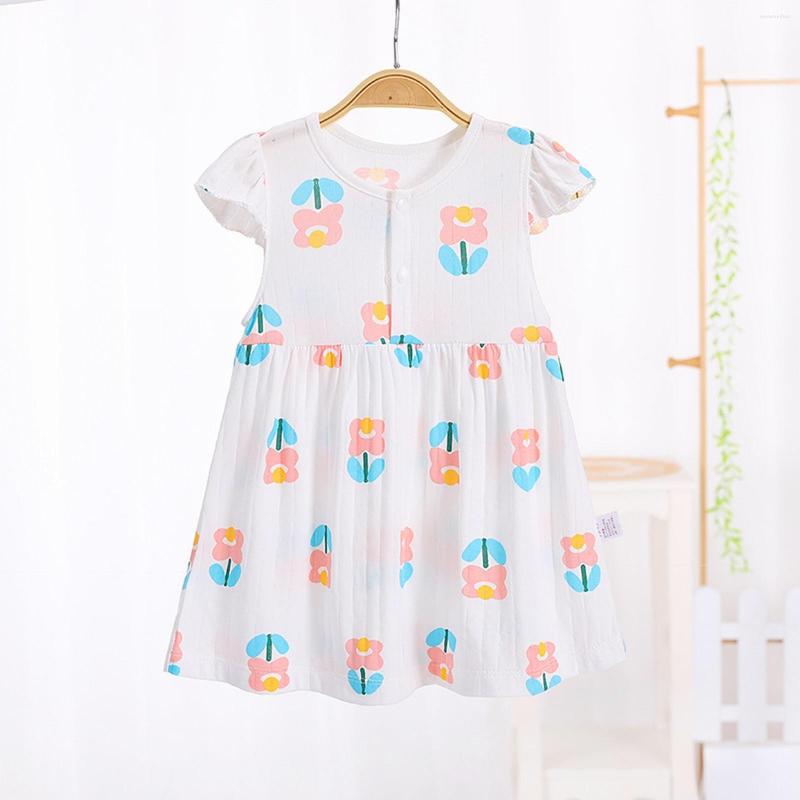 Girl Dresses Toddler Children's Summer Cartoon Flower Print Thin Style Cute Breathable Children Place Big Girls Baby Overall Dress
Girl Dresses Toddler Children's Summer Cartoon Flower Print Thin Style Cute Breathable Children Place Big Girls Baby Overall Dress