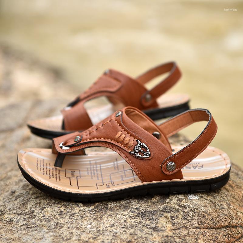 Sandals 2023 Summer Men Pu Leather ROME Slippers Flat Non-slip Open Toe Beach For Shoes Sandalias Hombre, Yellow
Sandals 2023 Summer Men Pu Leather ROME Slippers Flat Non-slip Open Toe Beach For Shoes Sandalias Hombre, Yellow
