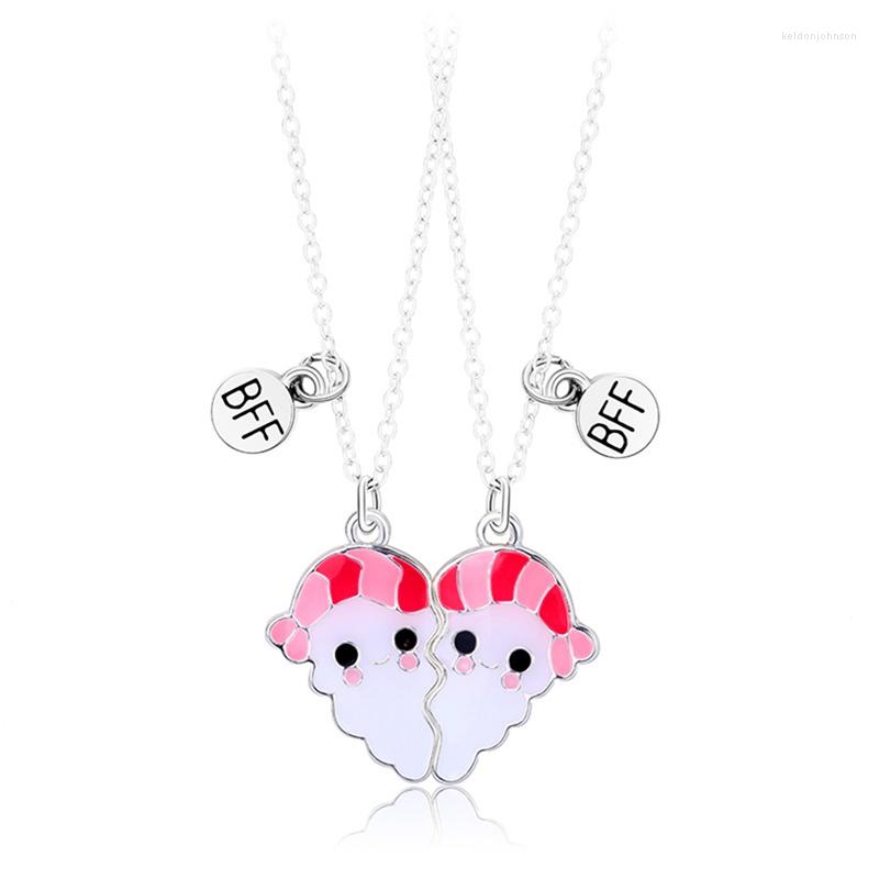 Pendant Necklaces Cartoon Kids Magnet BFF Necklace Friendship Gift Creative Jewelry Good Friend Children's
Pendant Necklaces Cartoon Kids Magnet BFF Necklace Friendship Gift Creative Jewelry Good Friend Children's
