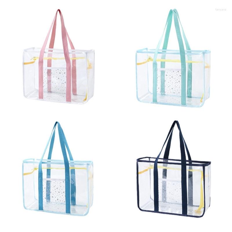 Evening Bags Transparent Shoulder Bag For Womens Summer Beach-Bag Female Tote Large Capacity Handbags PVC Top Handle Travel, Blue
Evening Bags Transparent Shoulder Bag For Womens Summer Beach-Bag Female Tote Large Capacity Handbags PVC Top Handle Travel, Blue