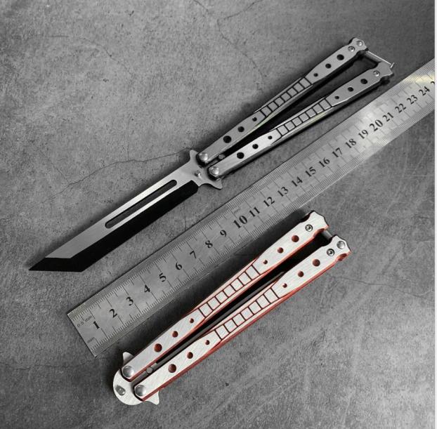 Spot new handle practice butterfly knife training practice swing knife without cutting edge folding knife2131393
Spot new handle practice butterfly knife training practice swing knife without cutting edge folding knife2131393