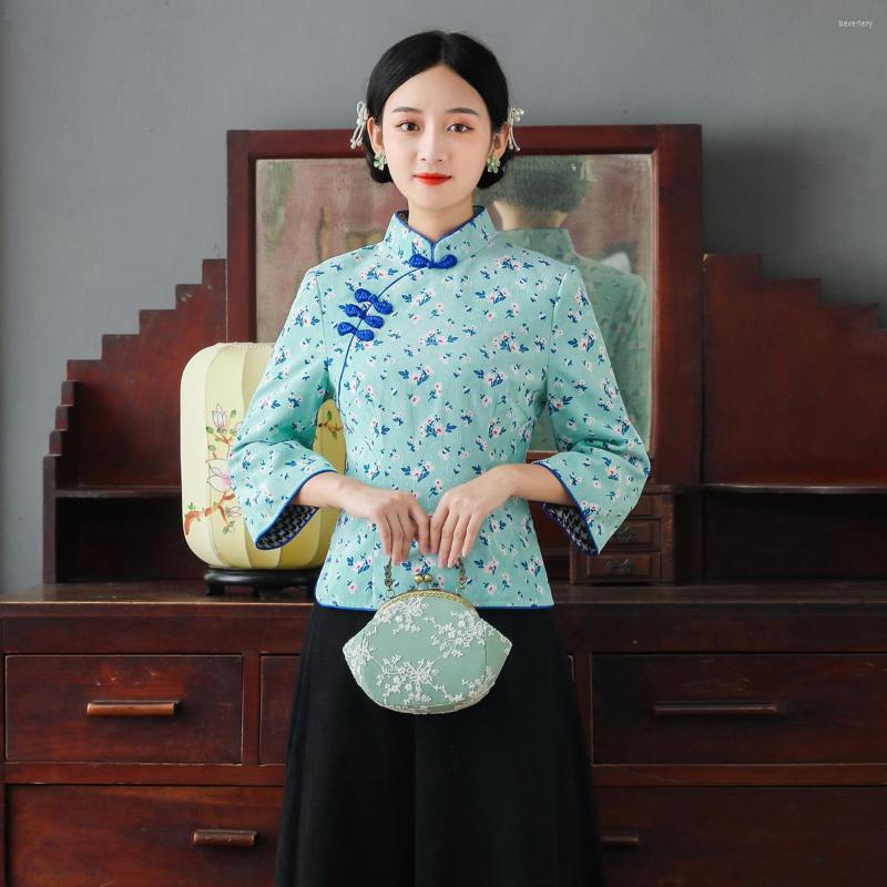 Ethnic Clothing Sheng Coco Women Autumn Chinese Style Tops Pipa Buckle Flowers Pattern Large Size Girl Qipao Coat 4XL
Ethnic Clothing Sheng Coco Women Autumn Chinese Style Tops Pipa Buckle Flowers Pattern Large Size Girl Qipao Coat 4XL