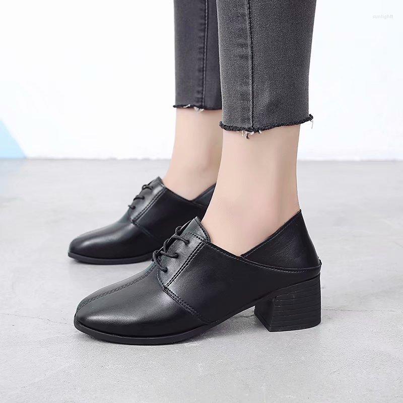 Dress Shoes Spring Autumn Women Lace Up Oxford Heels Vintage Chunky Heel Pumps Nice Square Toe Basic Solid Color, Matt
Dress Shoes Spring Autumn Women Lace Up Oxford Heels Vintage Chunky Heel Pumps Nice Square Toe Basic Solid Color, Matt