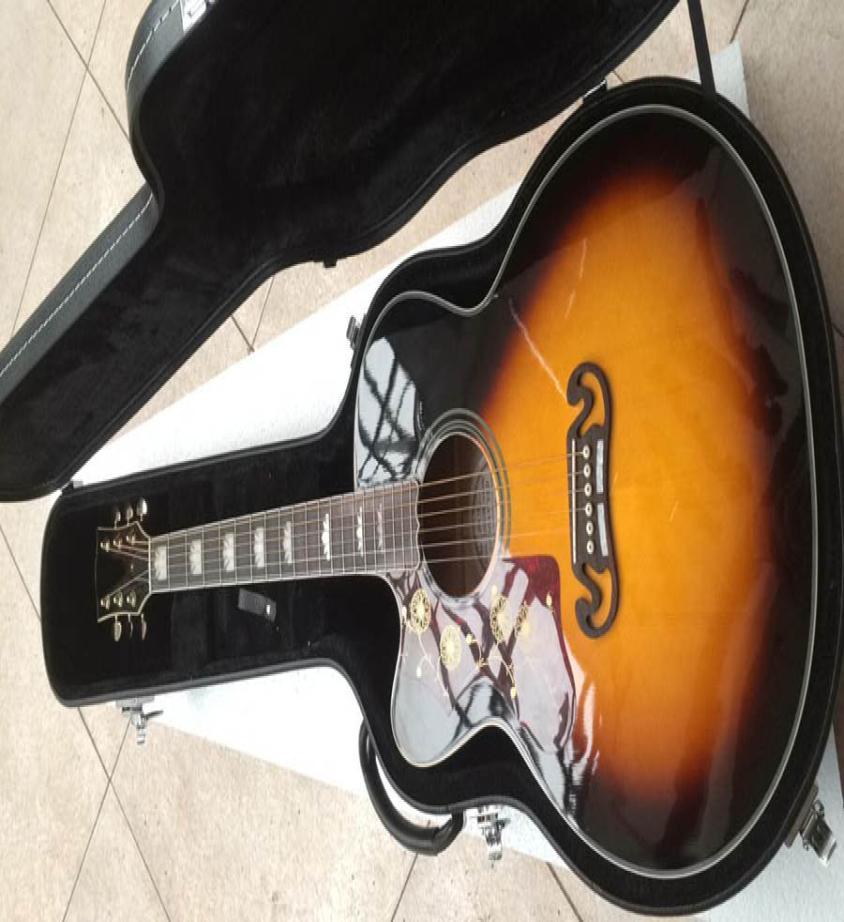 OEM left handed 43 inch Jumbo Sunburst color acoustic electric guitarsolid spruce top China made J200 style guitars1532279
OEM left handed 43 inch Jumbo Sunburst color acoustic electric guitarsolid spruce top China made J200 style guitars1532279