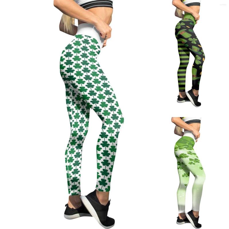 Active Pants Clover Print Leggings Women Yoga Good Luck Green Prints Trousers High Waist Skinny For Running Gym
Active Pants Clover Print Leggings Women Yoga Good Luck Green Prints Trousers High Waist Skinny For Running Gym