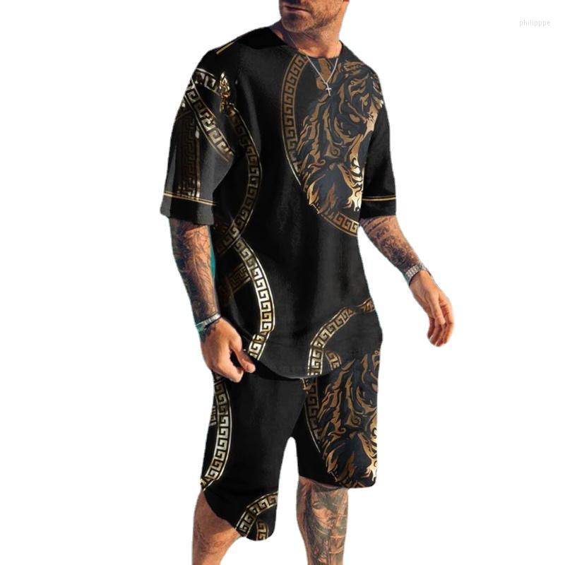 Men's Tracksuits 2023 Summer Europe And The United States Models Of Men's Shorts Short-sleeved Suit Youth Sports Slim Printed
Men's Tracksuits 2023 Summer Europe And The United States Models Of Men's Shorts Short-sleeved Suit Youth Sports Slim Printed