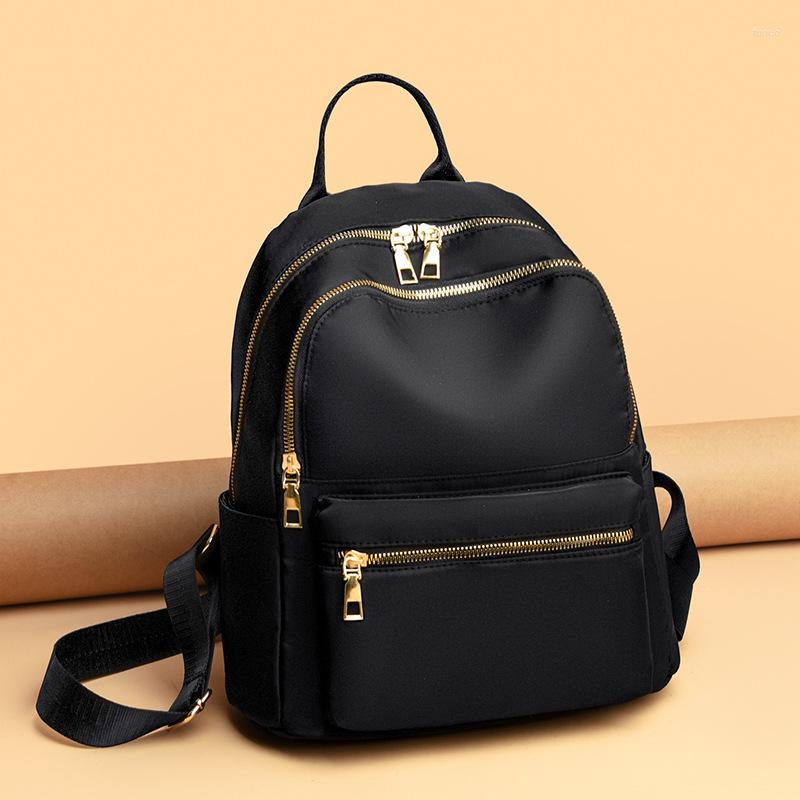 Backpack Waterproof Oxford Cloth Women Light Weight Nylon Travel Fashion School Bags Casual Ladies Laptop Shoulder, Black
Backpack Waterproof Oxford Cloth Women Light Weight Nylon Travel Fashion School Bags Casual Ladies Laptop Shoulder, Black