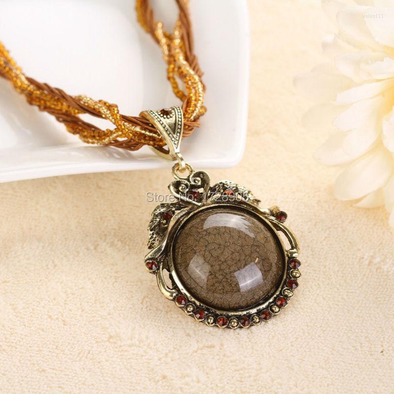 Pendant Necklaces For Girls Jewelry Gifts Stone Necklace With Crystal Vintage Dome Neceklaces
Pendant Necklaces For Girls Jewelry Gifts Stone Necklace With Crystal Vintage Dome Neceklaces