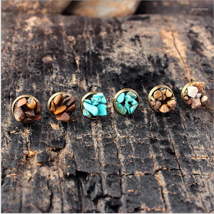 Stud Earrings 10mmExplosive Retro Exaggerated Natural Rock Ancient Tiger Eye Broken Stone
Stud Earrings 10mmExplosive Retro Exaggerated Natural Rock Ancient Tiger Eye Broken Stone