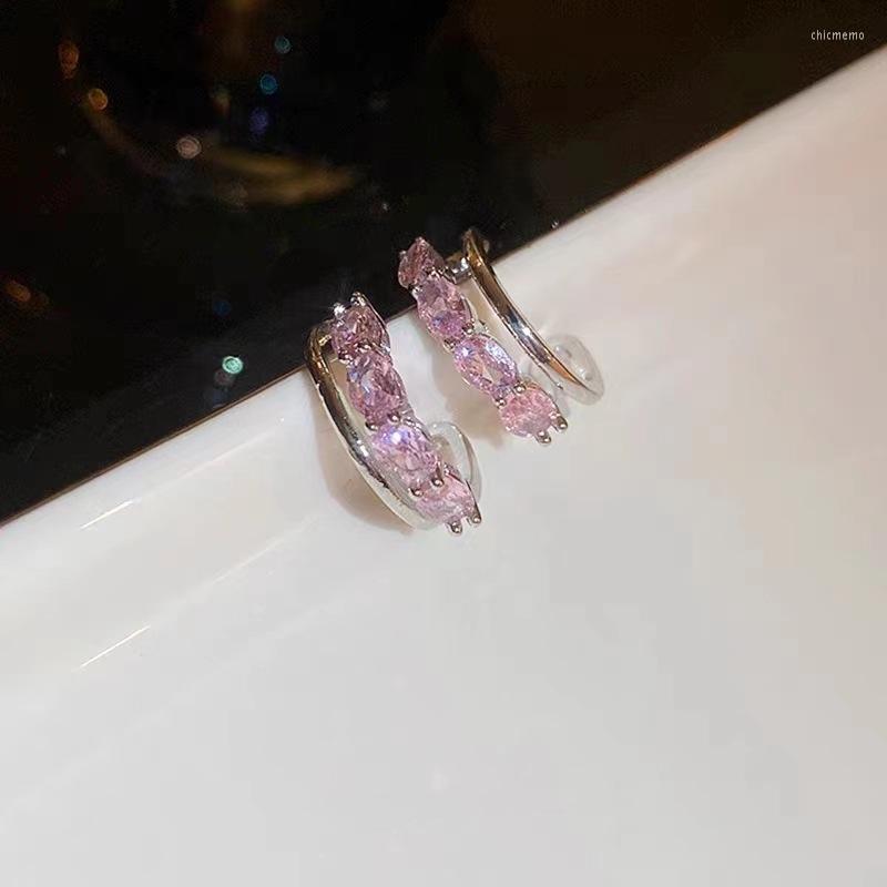 Hoop Earrings Sweet And Elegant Pink For Women 2023 Shiny Crystal Circle Jewelry Fashion Korean Women's Accessories Party Gift
Hoop Earrings Sweet And Elegant Pink For Women 2023 Shiny Crystal Circle Jewelry Fashion Korean Women's Accessories Party Gift