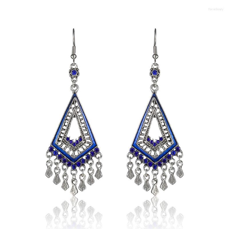 Dangle Earrings Classic Vintage Women's Long Rhinestone Tassel For Women Ethnic Hollow Multilayer Pendientes Boho Jewelry Gift
Dangle Earrings Classic Vintage Women's Long Rhinestone Tassel For Women Ethnic Hollow Multilayer Pendientes Boho Jewelry Gift
