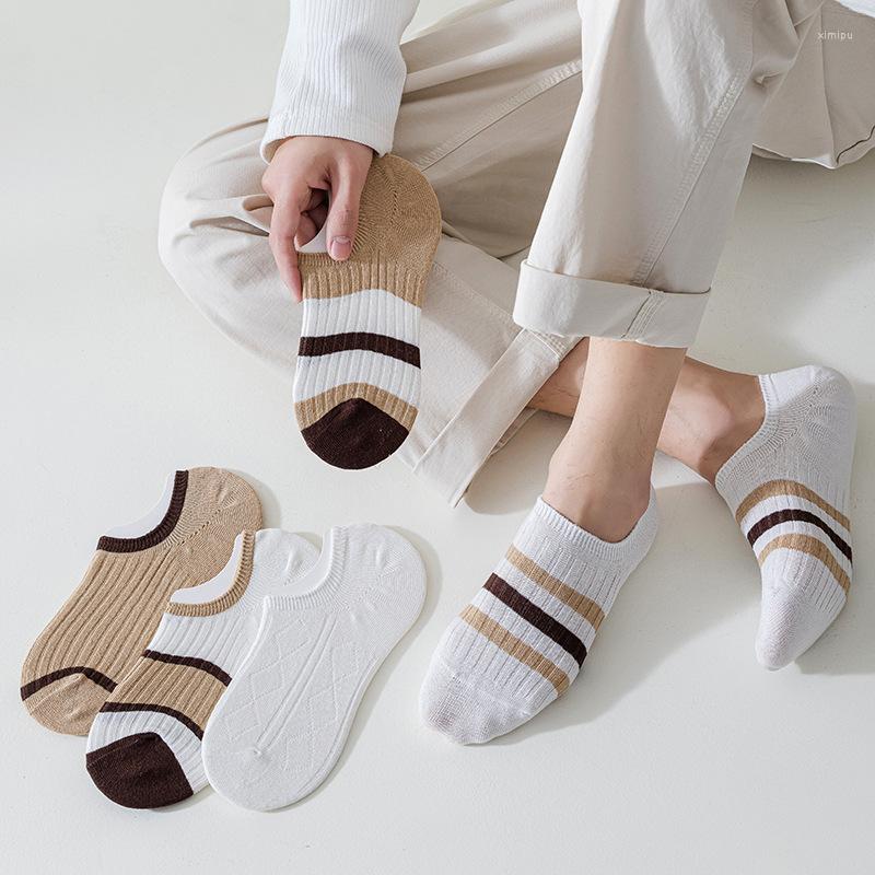 Men's Socks Casual Stripes Men's Cotton Shallow Thin Boat Summer Deodorant Sweat-Absorbing No Show Men Invisible Short
Men's Socks Casual Stripes Men's Cotton Shallow Thin Boat Summer Deodorant Sweat-Absorbing No Show Men Invisible Short