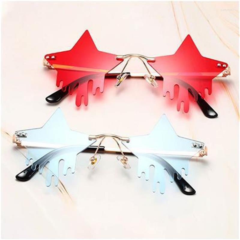 Sunglasses 2023 Pentagram Rimless Women Christmas Eyewear Party Sun Glasses Ocean Lens Fashion Star Shape Gafas De Sol
Sunglasses 2023 Pentagram Rimless Women Christmas Eyewear Party Sun Glasses Ocean Lens Fashion Star Shape Gafas De Sol