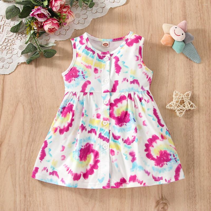 Girl Dresses Kids Girls Toddler Fashion Beach Tie Dye Prints Sleeveless Infant Princess Size 5 Clothing Autumn Baby Dress, Pink
Girl Dresses Kids Girls Toddler Fashion Beach Tie Dye Prints Sleeveless Infant Princess Size 5 Clothing Autumn Baby Dress, Pink