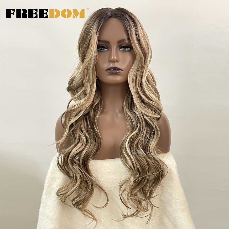 Synthetic Lace Wigs For Black Women Highlight Orange Ginger Blue Red T Part Lace Wig Brown Long Wavy Cosplay Wigs 230524, Ombre color
Synthetic Lace Wigs For Black Women Highlight Orange Ginger Blue Red T Part Lace Wig Brown Long Wavy Cosplay Wigs 230524, Ombre color