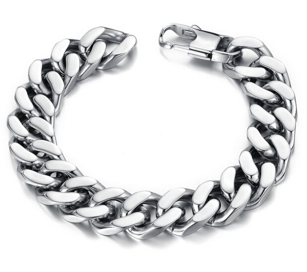 101214mm Curb Cuban Stainless Steel Bracelet Mens Chain Clasp Link Bracelets Silver Tone Jewelry Gift Promotion2608104
101214mm Curb Cuban Stainless Steel Bracelet Mens Chain Clasp Link Bracelets Silver Tone Jewelry Gift Promotion2608104