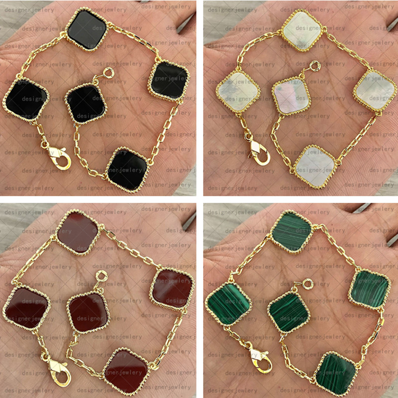 Classic clover bracelet for women 4/four leaf flower bangle chain link fashion 18K gold silver charm party wedding Mother's gifts jewelry designer bracelet necklace
Classic clover bracelet for women 4/four leaf flower bangle chain link fashion 18K gold silver charm party wedding Mother's gifts jewelry designer bracelet necklace