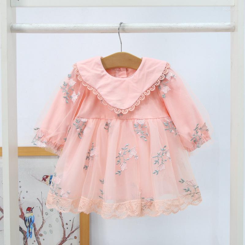 Girl Dresses Born Baby Dress For Girls Cute Cotton Long Sleeve Lace 1 Year Birthday Party Princess Clothes, Pink
Girl Dresses Born Baby Dress For Girls Cute Cotton Long Sleeve Lace 1 Year Birthday Party Princess Clothes, Pink
