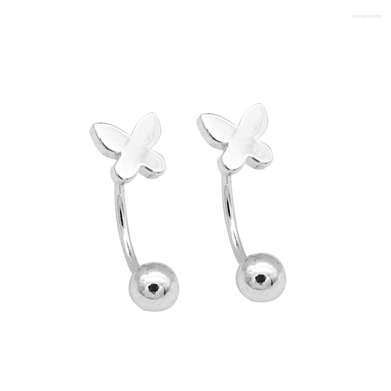 Stud Earrings S925 Pure Silver Temperament Simple Butterfly Screw Female Jewelry
Stud Earrings S925 Pure Silver Temperament Simple Butterfly Screw Female Jewelry