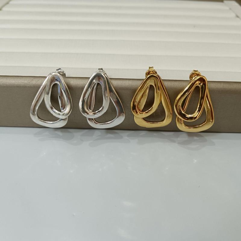 Stud Earrings Spanish Original Fashion Electroplating 925 Silver Double Water Drop Charm Beads Simple Jewelry Gift
Stud Earrings Spanish Original Fashion Electroplating 925 Silver Double Water Drop Charm Beads Simple Jewelry Gift