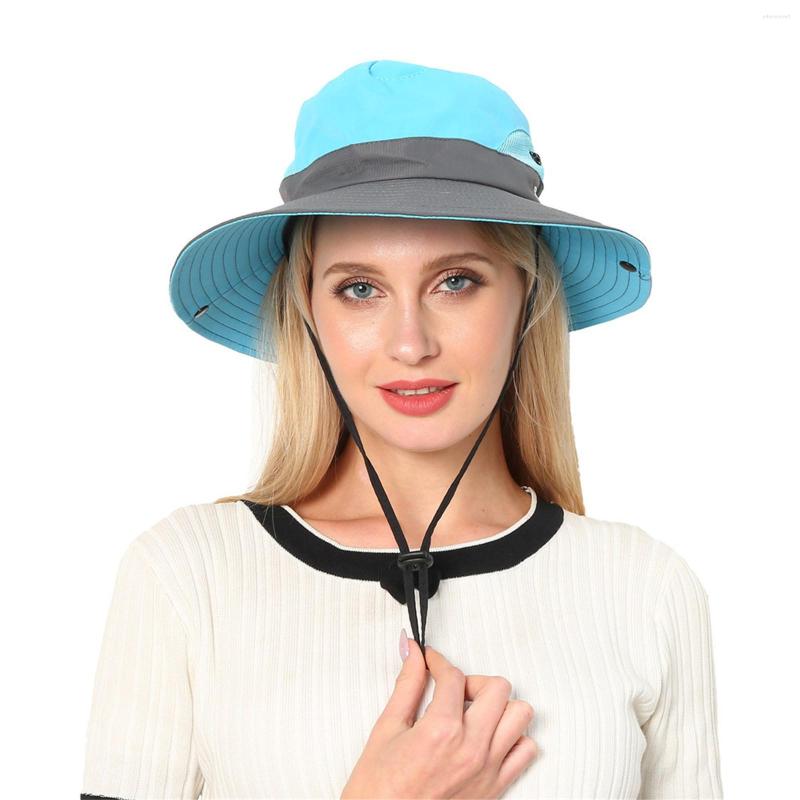 Wide Brim Hats Mesh Cap Hole Foldable Lace Up Sun Hat Women Cycling Tourism Mountaineering Couple Beach Caps, Blue
Wide Brim Hats Mesh Cap Hole Foldable Lace Up Sun Hat Women Cycling Tourism Mountaineering Couple Beach Caps, Blue