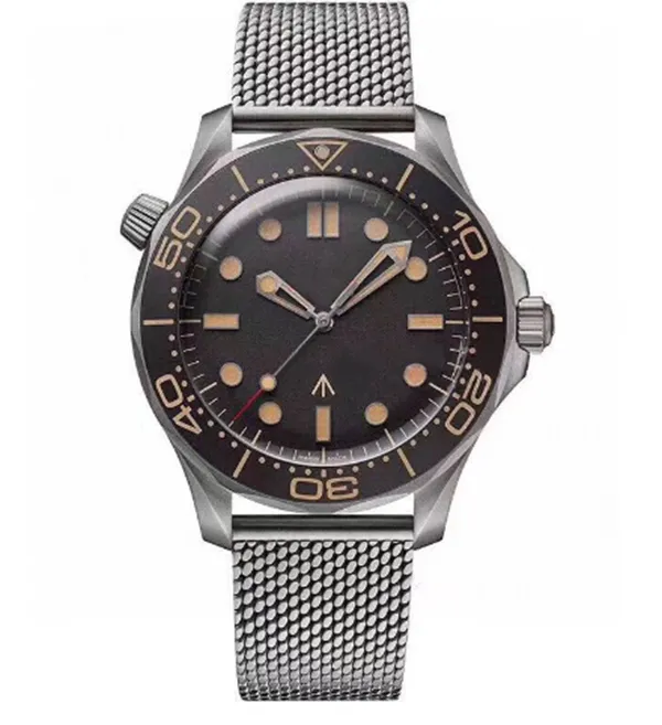 2022 Designer NTTD Watch 42mm No Time Dead Men's Automatic Mechanical Movement Luxury Watch Limited James Bond 007 Nato 300M
2022 Designer NTTD Watch 42mm No Time Dead Men's Automatic Mechanical Movement Luxury Watch Limited James Bond 007 Nato 300M