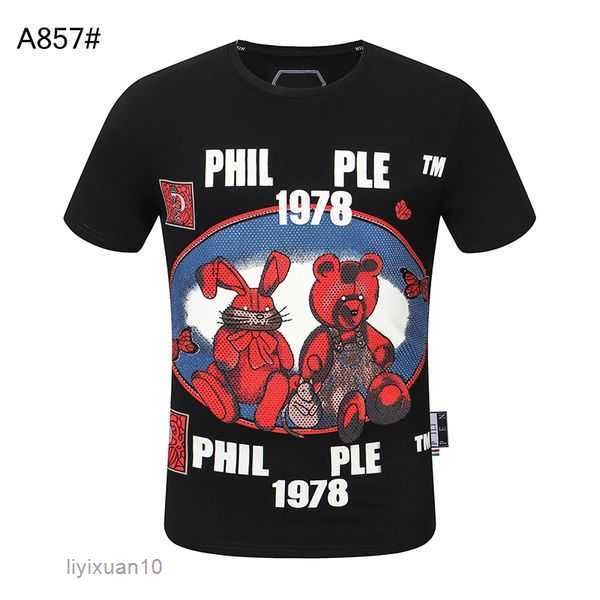 Phillip Plain Tees Men's T-shirt Summer Fashion Designer Long Sleeve Top Luxury Letter Cotton Clothing Short High Quality 13 34CP, 24 #
Phillip Plain Tees Men's T-shirt Summer Fashion Designer Long Sleeve Top Luxury Letter Cotton Clothing Short High Quality 13 34CP, 24 #