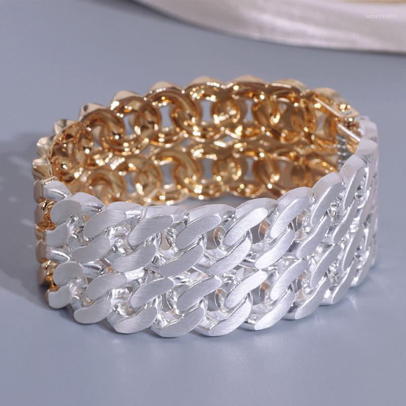 Bangle Trendy Alloy Multilayer Chain Cuff Bracelets Bangles For Women Statement Fashion Hip Hop Wide Punk Jewelry Accessories
Bangle Trendy Alloy Multilayer Chain Cuff Bracelets Bangles For Women Statement Fashion Hip Hop Wide Punk Jewelry Accessories