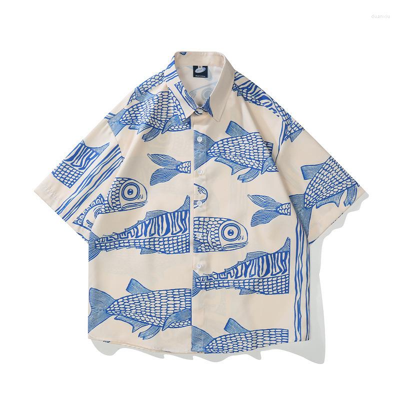 Men's T Shirts Oversized American Style 2023 Summer Fried Street Fashion Small Fish Print Personalized Mens Casual, Gray
Men's T Shirts Oversized American Style 2023 Summer Fried Street Fashion Small Fish Print Personalized Mens Casual, Gray