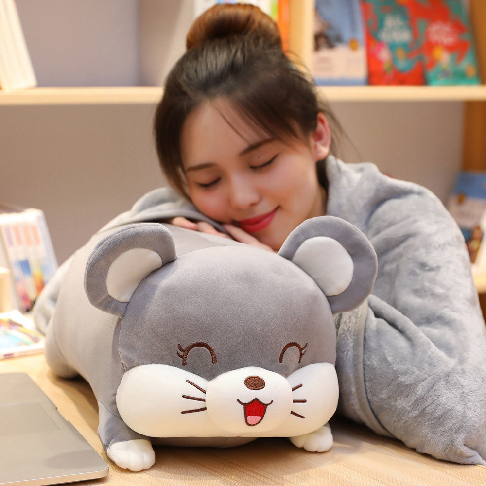 Plush Dolls 405070cm Squishy Pig Hamster Plush Toys Ultra Soft Fatty Stuffed Animal Dolls Cushion Sleeping Plushie Companion for Children 230603