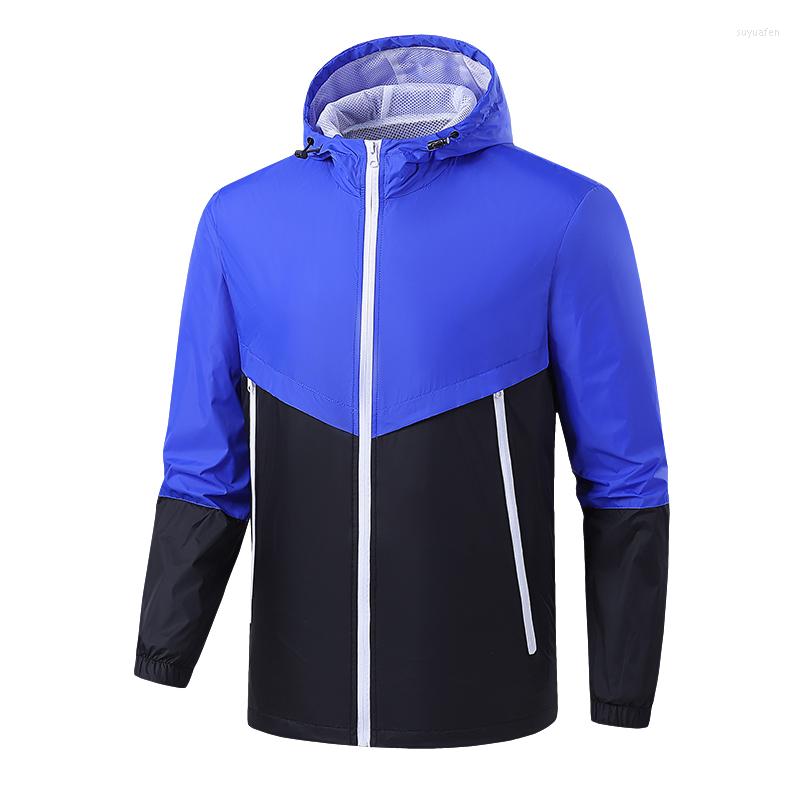 Men's Jackets Windbreaker Jacket Spring Autumn Outdoor Thin Hooded Sports Windbreak Run Men, Blue
Men's Jackets Windbreaker Jacket Spring Autumn Outdoor Thin Hooded Sports Windbreak Run Men, Blue