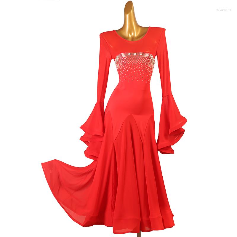 Stage Wear 2023 Woman Ballroom Waltz Modern Dance Dress Competition Standard Dancing Clothes MQ369, Red
Stage Wear 2023 Woman Ballroom Waltz Modern Dance Dress Competition Standard Dancing Clothes MQ369, Red