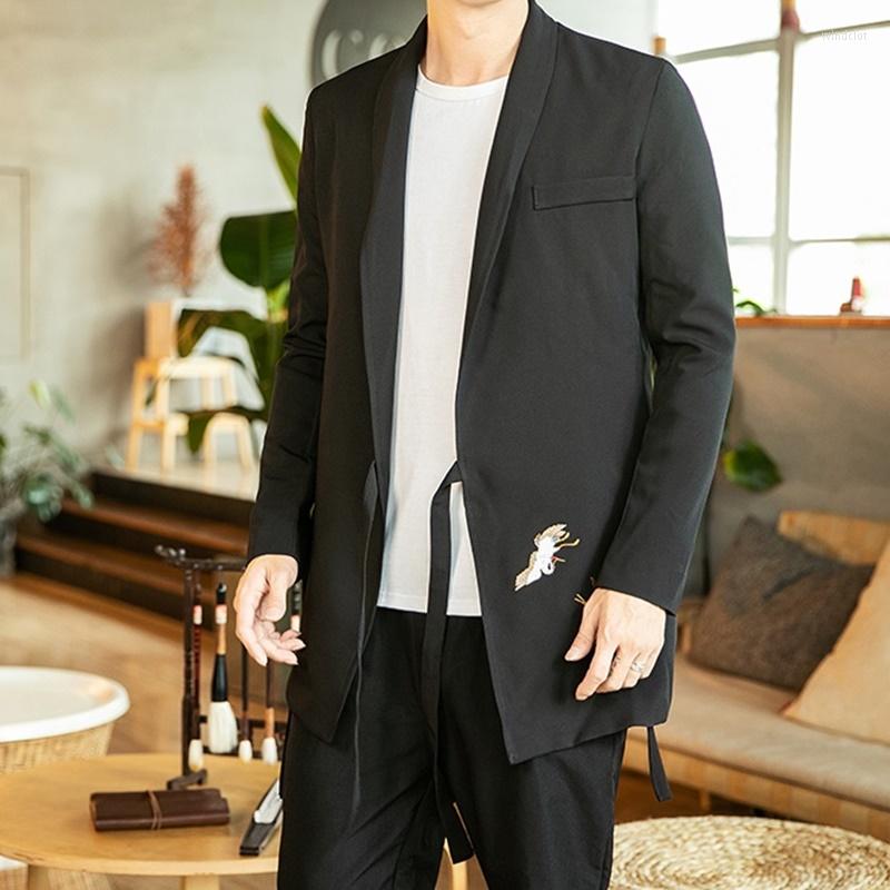 Ethnic Clothing Improved Hanfu Men Chinese Jacket Embroidered Tang Suit Men'S Style Coat Large Size Traditional 10967
Ethnic Clothing Improved Hanfu Men Chinese Jacket Embroidered Tang Suit Men'S Style Coat Large Size Traditional 10967