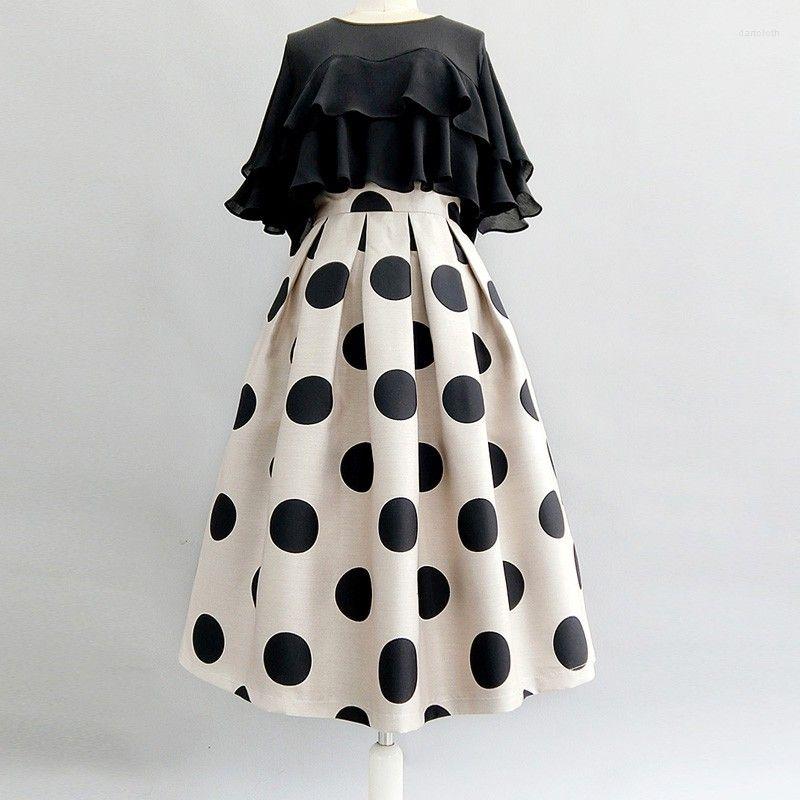 Skirts Spring Summer Vintage All-match Women' Clothing A-line Skirt 2023 Temperament Streetwear Korean Polka Dot Tutu, Blue
Skirts Spring Summer Vintage All-match Women' Clothing A-line Skirt 2023 Temperament Streetwear Korean Polka Dot Tutu, Blue