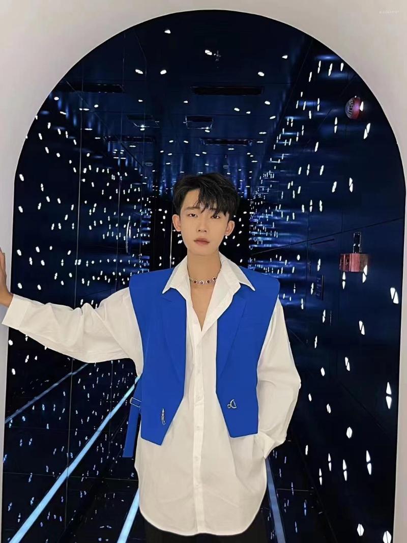 Men's Jackets Qw0335 Fashion Men's Coats & 2023 Runway Luxury European Design Party Style Clothing, Blue
Men's Jackets Qw0335 Fashion Men's Coats & 2023 Runway Luxury European Design Party Style Clothing, Blue