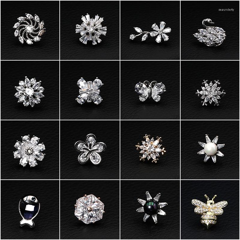 Brooches Women's Clothes Brooch Clasp Button Anti-Exposure Sewing Free Hidden Hook Clinch Shirt Accessories Pearl Rhinestone Jewelry
Brooches Women's Clothes Brooch Clasp Button Anti-Exposure Sewing Free Hidden Hook Clinch Shirt Accessories Pearl Rhinestone Jewelry