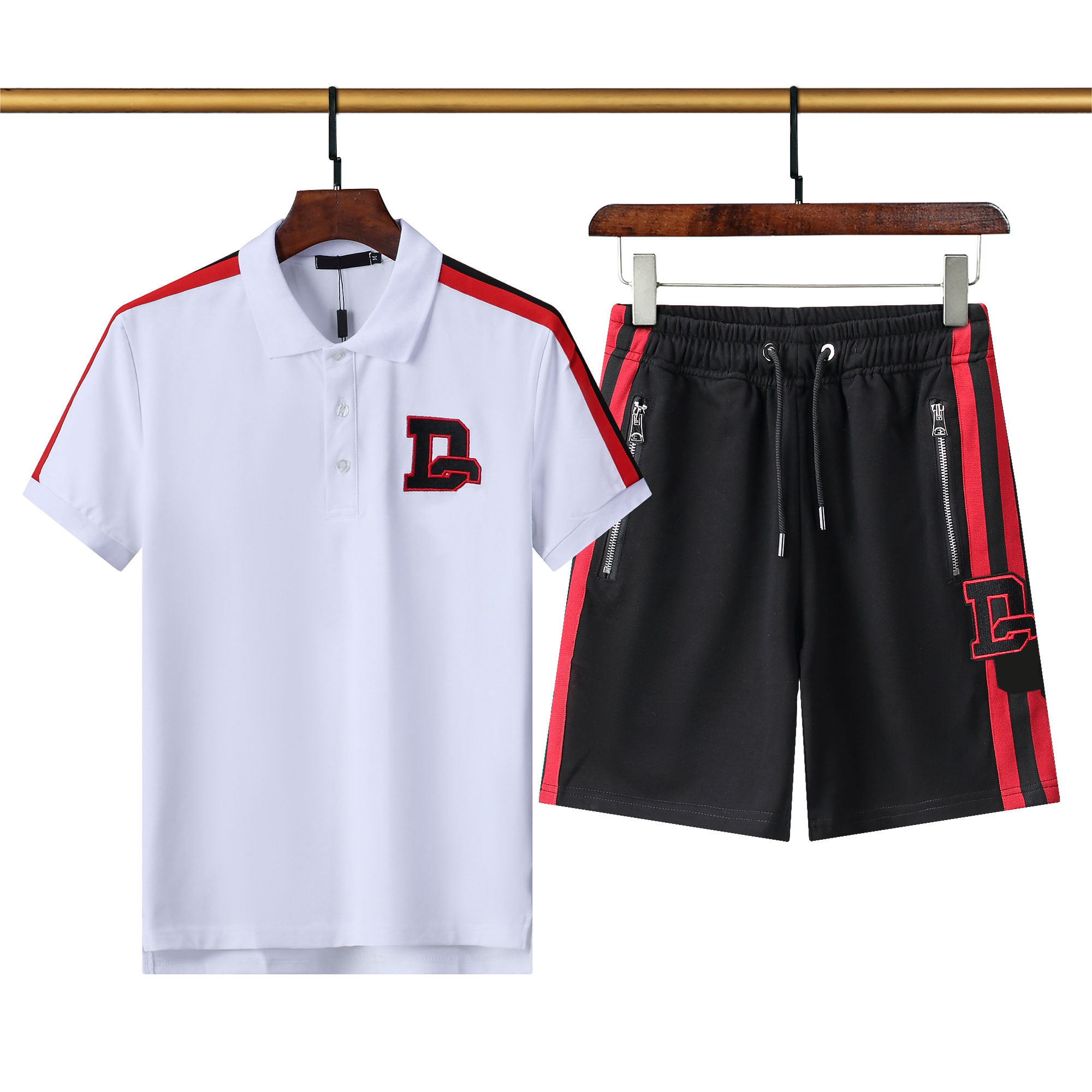 Mens designer tracksuit summer fashion t-shirt seaside vacation polo shirt shorts suit men luxury high quality casual Tee 
Mens designer tracksuit summer fashion t-shirt seaside vacation polo shirt shorts suit men luxury high quality casual Tee