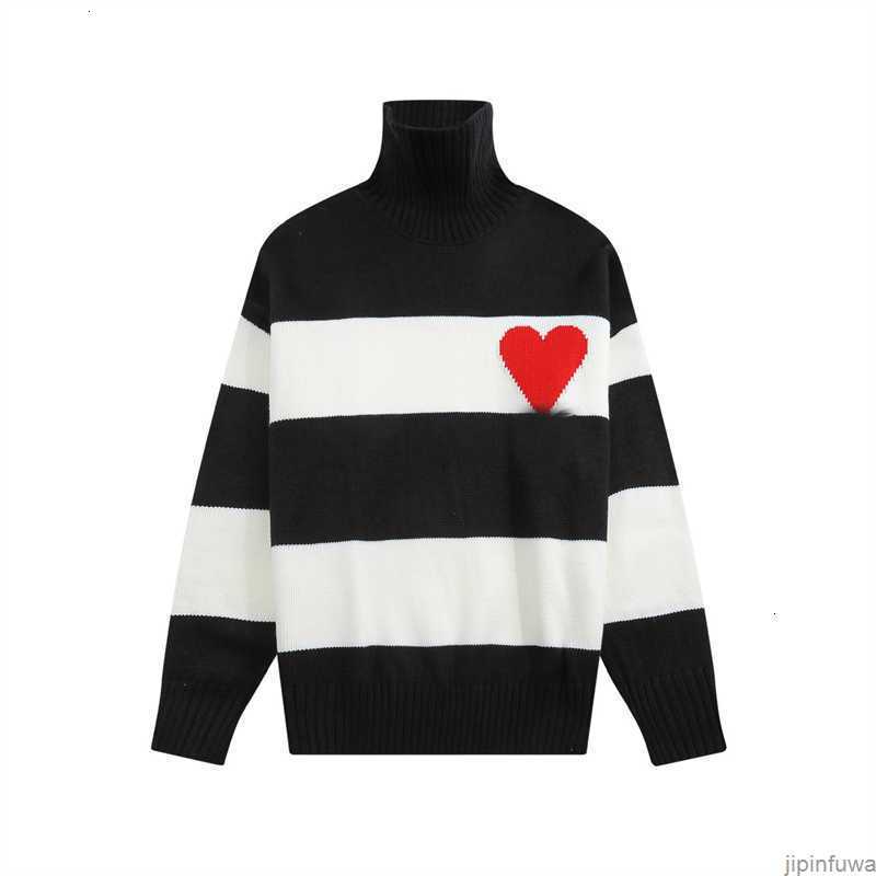 2023 High Collar France Fashion Designers Amis Paris Sweaters Amies De Coeur Embroidered a Heart Pattern Turtleneck Knitted for Men Women 25tz, Black
2023 High Collar France Fashion Designers Amis Paris Sweaters Amies De Coeur Embroidered a Heart Pattern Turtleneck Knitted for Men Women 25tz, Black