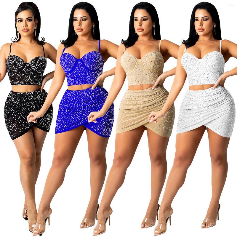 Work Dresses 2023 Woman Shiny Diamonds Sexy Low Cut Backless Camisole Glitter Rhinestone Crop Top And Mini Skirts 2 Piece Sets, Black
Work Dresses 2023 Woman Shiny Diamonds Sexy Low Cut Backless Camisole Glitter Rhinestone Crop Top And Mini Skirts 2 Piece Sets, Black