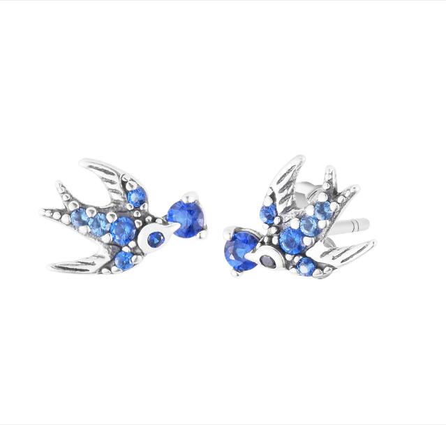 2023 New 925 Sterling Silver Sparkling Swallow Stud Earrings for Women Jewelry Wedding Earring Ear Brincos Free Shipping
2023 New 925 Sterling Silver Sparkling Swallow Stud Earrings for Women Jewelry Wedding Earring Ear Brincos Free Shipping