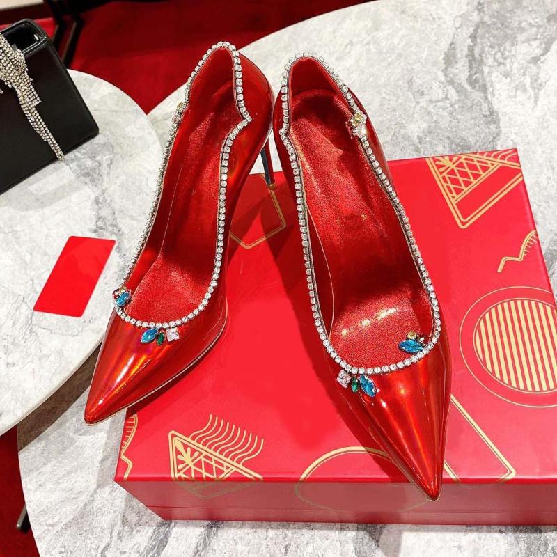 Dress Shoes Lustrous Metallic Leather Notched Design Edge Full Rhinestone Crystal High Heel Pumps Slip-on Luxury Party Shiny, Pink
Dress Shoes Lustrous Metallic Leather Notched Design Edge Full Rhinestone Crystal High Heel Pumps Slip-on Luxury Party Shiny, Pink