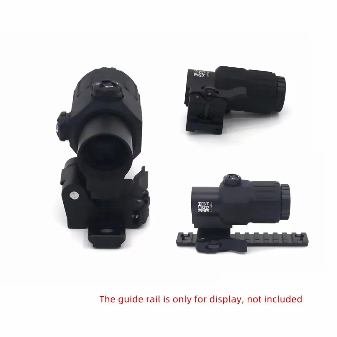 Tactacal G33 Airsoft 3X Magnifier with Switch to Side Quick Detachable QD Mount for hunting-Black, Customize
Tactacal G33 Airsoft 3X Magnifier with Switch to Side Quick Detachable QD Mount for hunting-Black, Customize