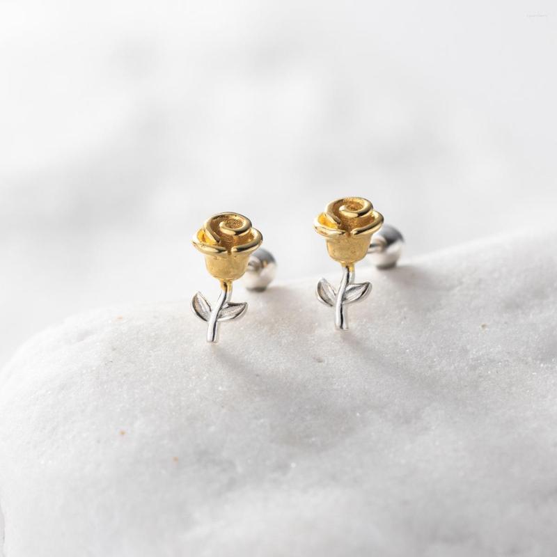 Stud Earrings VOQ Silver Color Rose For Women Girls Korean Romantic Accessories Fashion Jewelry Valentine's Day Gift
Stud Earrings VOQ Silver Color Rose For Women Girls Korean Romantic Accessories Fashion Jewelry Valentine's Day Gift