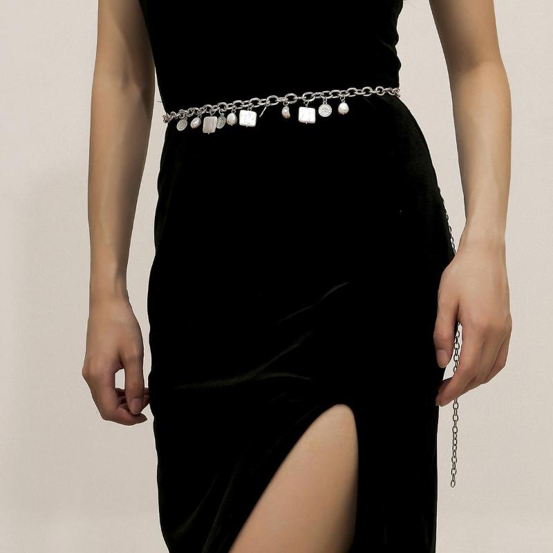 Belts Pearl Pendant Waist Chain Belt For Woman Beauty Round Square Baroque Coin Butterfly Metal Link Belly Body
Belts Pearl Pendant Waist Chain Belt For Woman Beauty Round Square Baroque Coin Butterfly Metal Link Belly Body