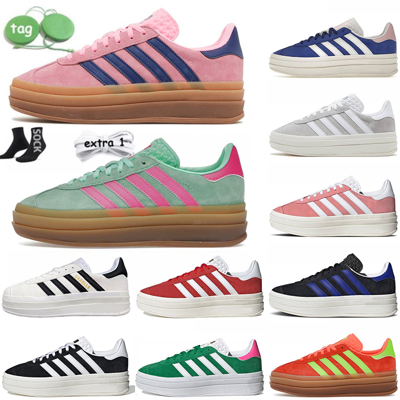 Original Gazelle Bold Platform Designer Shoes Mens Womens Low x g Vegan Black White Lucid Blue Bird Pink Glow Gum Flat Sneakers Sambas OG Dhgate Trainers With Socks, A13 36-40
Original Gazelle Bold Platform Designer Shoes Mens Womens Low x g Vegan Black White Lucid Blue Bird Pink Glow Gum Flat Sneakers Sambas OG Dhgate Trainers With Socks, A13 36-40