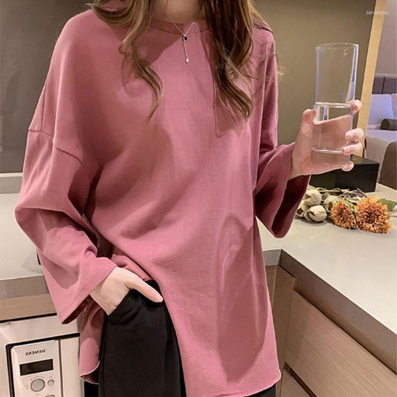 Women's T Shirts White Oversized Women's T-shirt 2023 Spring Korean Letter Print T-shirts With Slit Basic Candy Color O-neck Harajuku, Hu blue
Women's T Shirts White Oversized Women's T-shirt 2023 Spring Korean Letter Print T-shirts With Slit Basic Candy Color O-neck Harajuku, Hu blue